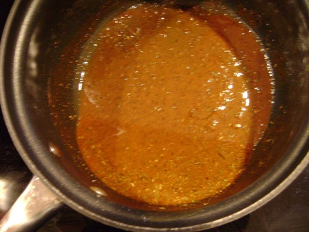 roux - final stage with seasonings
